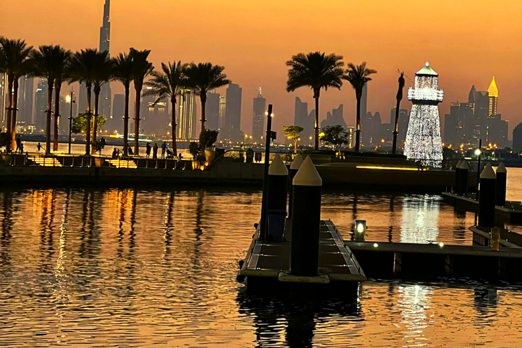 Dubai Creek Harbour at Night