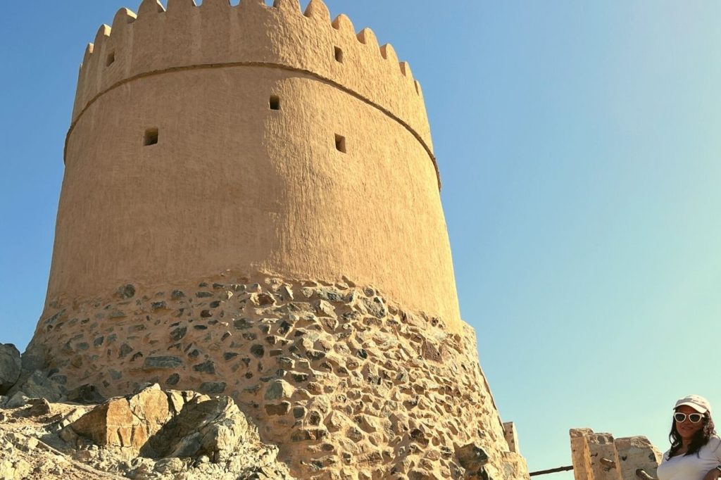 A watch tower in Hatta.