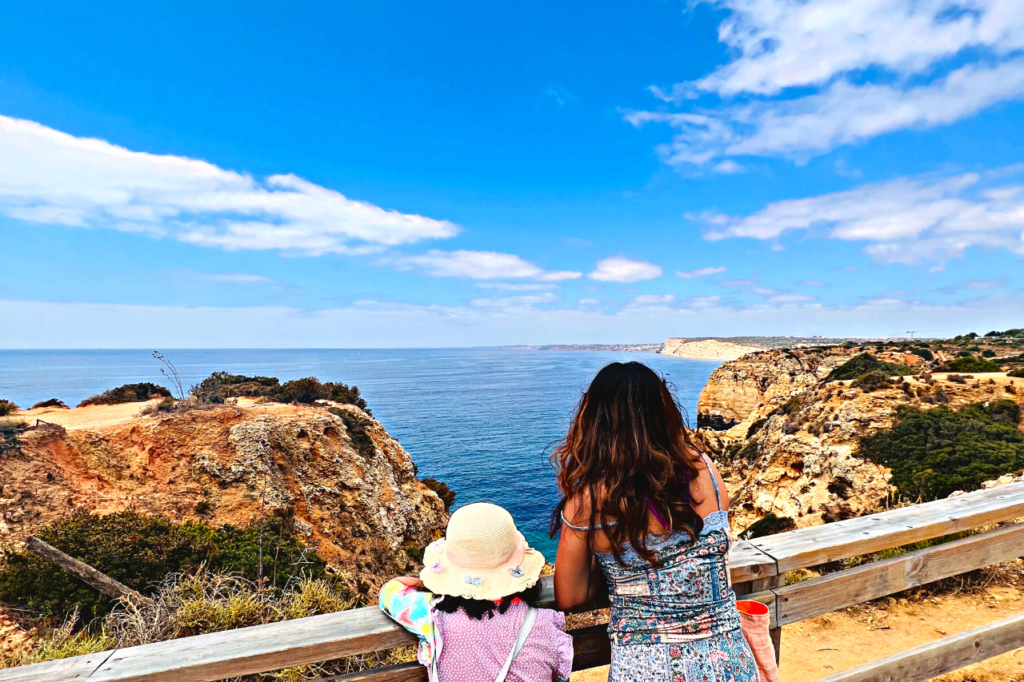 Hiking in Ponta Da Piedade is one of the best activity for a family-friendly beach holiday!