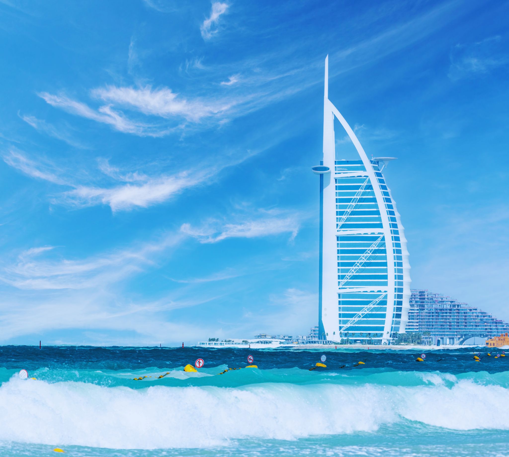 Burj Al Arab in Sunset Beach