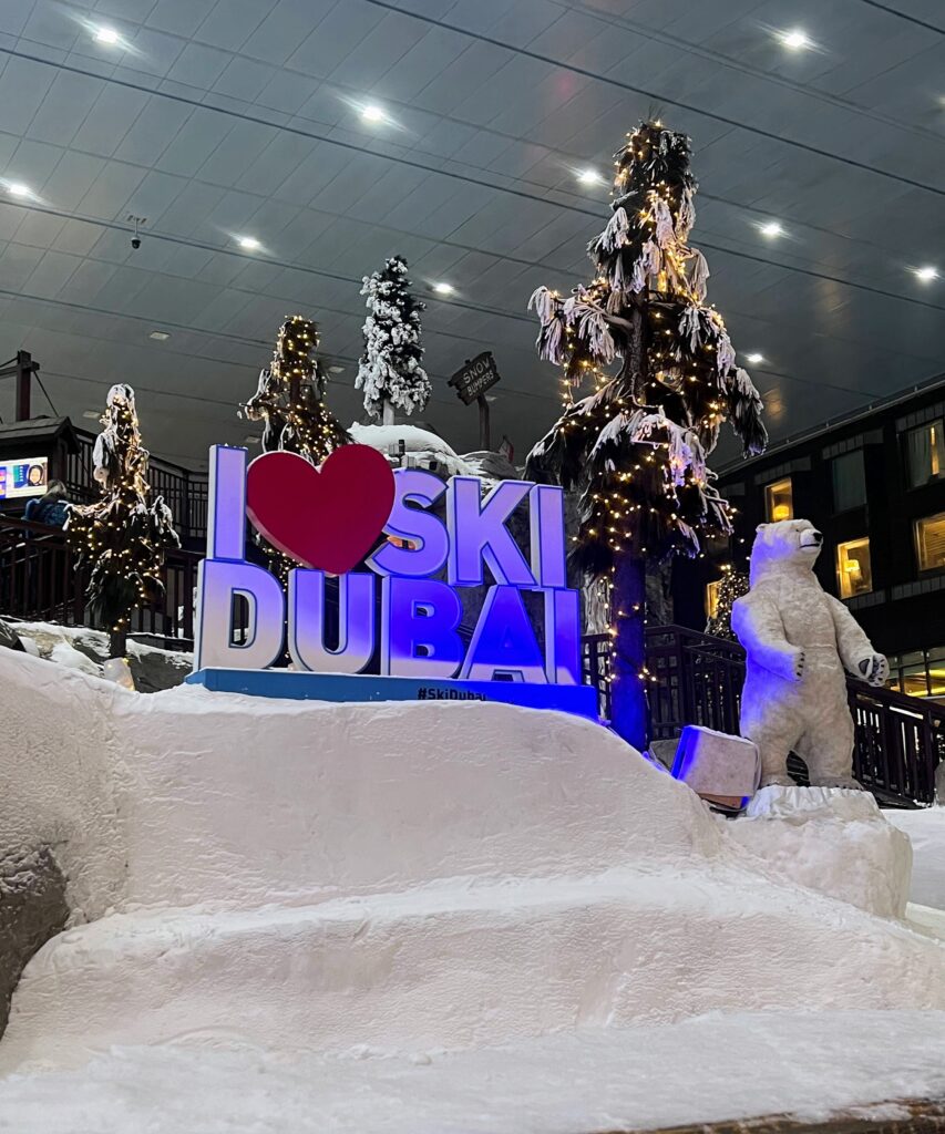 Ski Dubai in the UAE